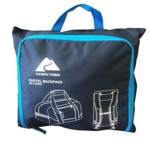 Ozark Trail Camping Carry Duffel with Backpack Straps